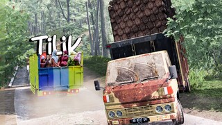 TRUK UMPLUNG BUTUT MENDADAK ARTIS FILM TILIK