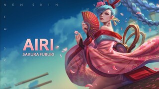 Skin Spotlight | Airi: Sakura Fubuki | Arena of Valor - TiMi