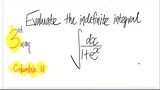 Columbia U: 3rd way Evaluate the indefinite integral ∫1/(1+e^x) dx