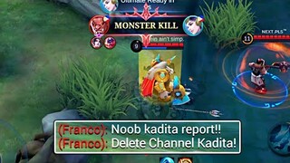 FRANCO "TP GODS" DESTROY MY KADITA IN RANK GAME!! | KADITA BEST BUILD | TOP GLOBAL KADITA GAMEPLAY