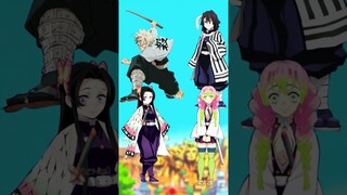 sanemi  and Kanae vs Mitsuri and Obanai #deamonslayer #mitsuri #obanai #sanemi  #kanaekochou