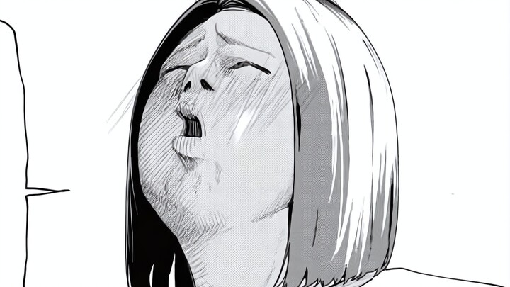 If there is an old lady comforting herself in the room, would you still go in?