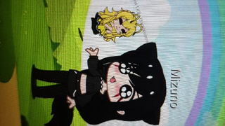 Sweet little bumblebee with a bumblebee (the audio might not be there)