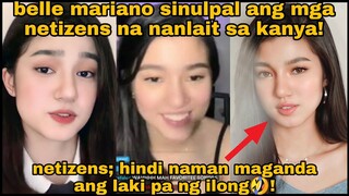 BELLE MARIANO TINAWAG NA MALAKI ANG ILONG AT HINDI MAGANDA! NARITO ANG KANYANG SAGOT SA MGA BASHERS!