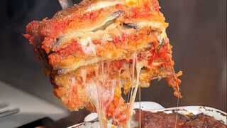 باذنجان بالجبن متعدد الطبقات 🇮🇹