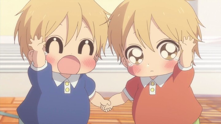 Kazuma and Takuma are two adorable twin babies with completely opposite personalities.