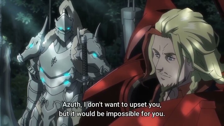 Platinum Dragon Lord thinks he can easily defeat Ainz | Overlord IV Ep.11