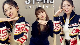 Ahn Yu-ma and Naoi Rei's "LOVE DIVE Japanese Version" dance challenge