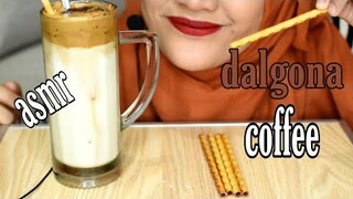 CARA MEMBUAT DALGONA COFFEE|| ASMR DALGONA COFFEE || DALGONA COFFEE