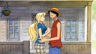 Luffy mode romantis memang gak ada obat 🤭