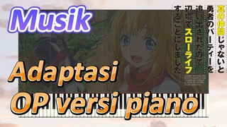 [Banished from the Hero's Party]Musik | Adaptasi OP versi piano