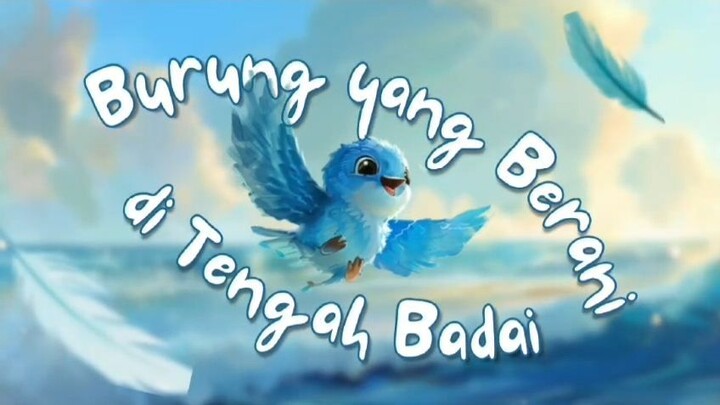 WOW BURUNG YANG BERANI DITENGAH BADAI