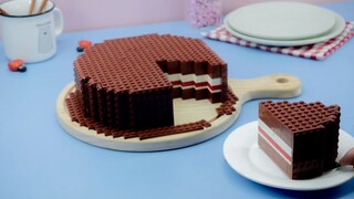 [LEGO Freeze] كعكة الشوكولاتة محلية الصنع، لذيذة ~