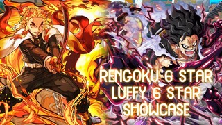 (LVL 80) 6 STAR LUFFY | AND (LVL 30) 6 STAR RENGOKU SHOWCASE IN ALL STAR TOWER DEFENSE (NEW UPDATE)