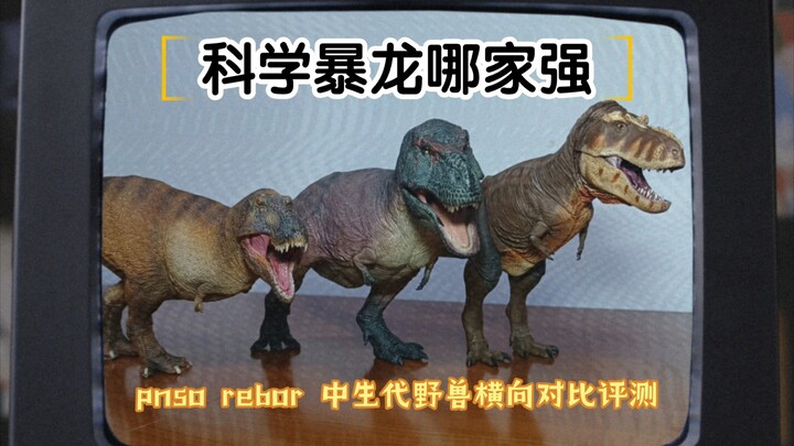 科学暴龙哪家强pnso rebor 中生代野兽科学暴龙模型横向对比评测