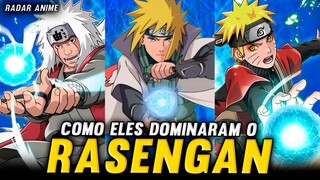 COMO CADA NINJA DOMINOU O RASENGAN EM NARUTO