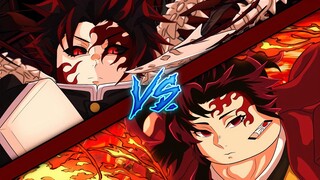 Demon King Tanjiro vs Yoriichi Winner Gets 10,000 ROBUX! ft. @Auratix