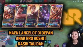 MAIN LANCELOT BARENG ANAK RRQ HOSHI ! FAST HAND GAMEPLAY - Mobile Legends