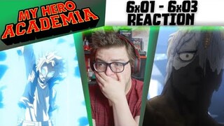 My Hero Academia 6x01 - 6x03 Reaction [DUB]