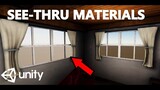 HOW TO MAKE TRANSLUCENT MATERIALS IN UNITY WITH C# TUTORIAL