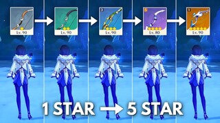 From 1 STAR to 5 STAR !! YELAN  [ Genshin Impact ]