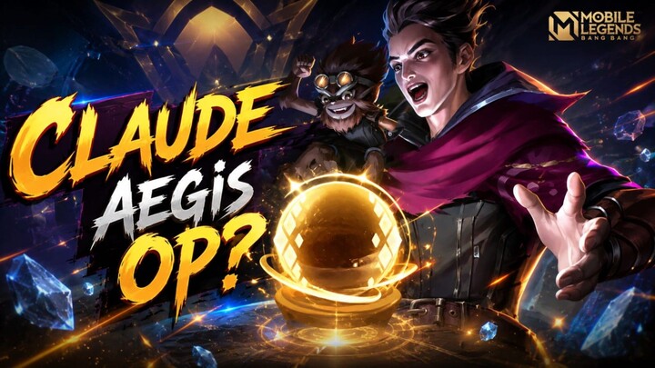 Claude Pake Spell Hanabi Jadi Bagus!? GAMEPLAY CLAUDE AEGIS BLAZING DUET!! | Mobile Legends
