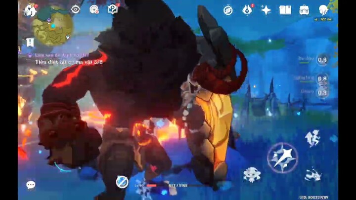 Test game Genshin Impact trên Xiaomi Pad 5