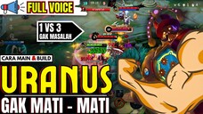 Cara main uranus gak mati mati 🤩 - (Best build Uranus).MLBB/MOBILE LEGENDS
