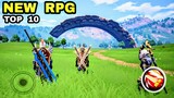 Top 10 NEW RPG games on 2022 for Android iOS with Best Quality Gameplay for Mobile RPG games 2022