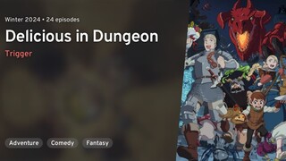 Dungeon Meshi Episode 1 Subtitle Indonesia