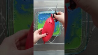 #slime making with balloons #shorts