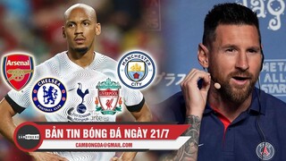 Bản tin Bóng đá ngày 21/7 | Fabinho chỉ ra 5 đội đua vô địch; Beckham gây sốc với Messi