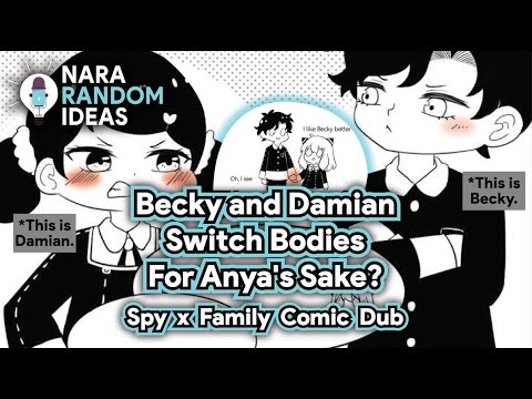 Anya & Damian as Adults [Anya x Damian] Spy x Family Comic Dub - BiliBili