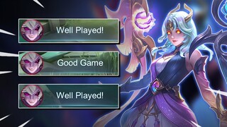 When He Kept Spamming "Well Played" & "Good Game" | Mobile Legends