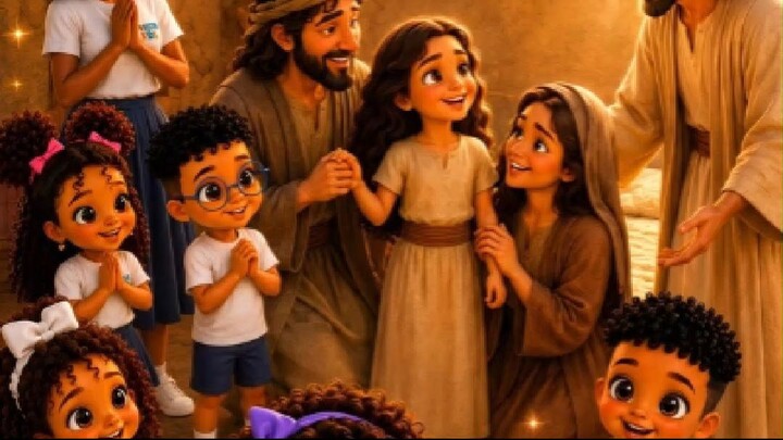 JESUS RESSUSCITOU A FILHA DE JAIRO! 💗✨ | Para Jesus Nada é Impossível | Nubita Kids