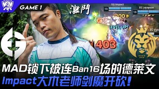 EG vs MAD – Đại chiến Âu-Mỹ! MAD chọn ngay Draven – tướng bị cấm liên tục 16 trận! Impact cầm Viego 