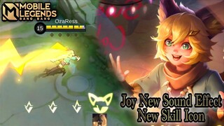 New Hero Joy, New Sound Effect & New Skill Icons - Mobile Legends Bang Bang