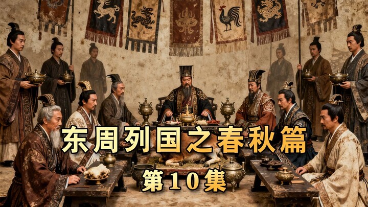 Guan Zhong drew his bow and nocked an arrow to shoot Duke Huan of Qi, but unexpectedly, Duke Huan fo