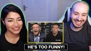 HE'S TOO FUNNY - Conor Mcgregor Funniest Moments Reaction