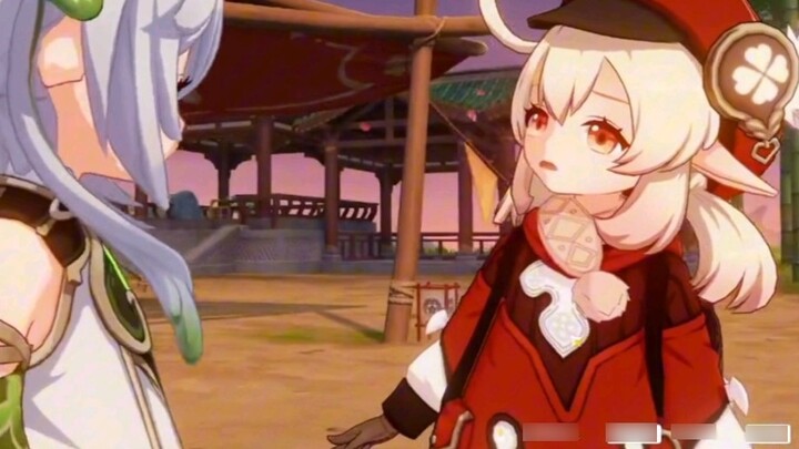 Klee: Damn, how come she is cuter than me!