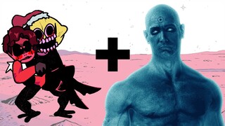 FNF Monster/Lemon Demon +  Dr. Manhattan= ??? | FNF ANIMATION