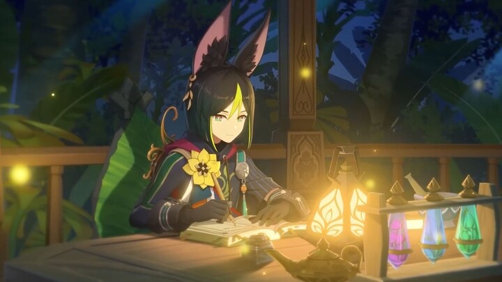 Tighnari - "วจีในหนังสือ" l ฝึกพากย์ กิจกรรม #นักพากย์Bilibili