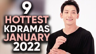 9 Hottest Korean Dramas To Watch in January 2022! [Ft. HappySqueak]