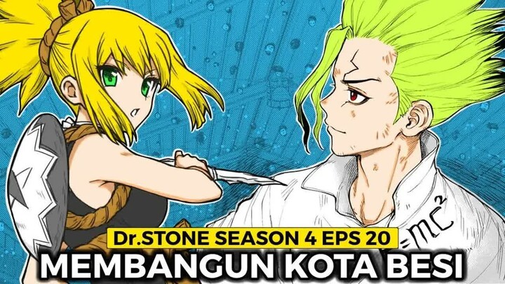 Dr.Stone Season 4 Episode 20  -  Membuat Benteng Untuk Melawan Stanley