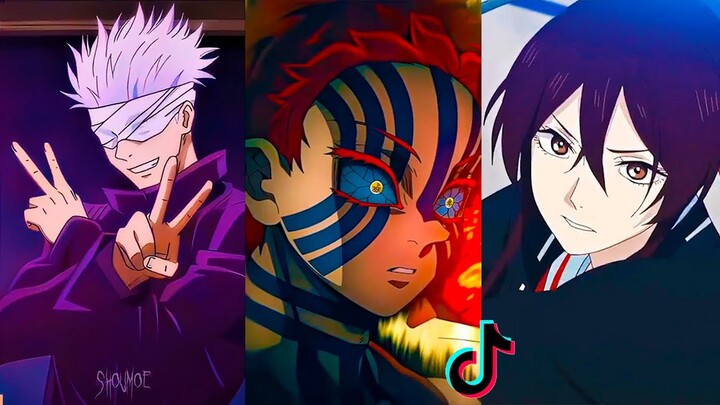 ☯ ANIME EDITS - Badass Moments ☯ Tiktok Compilation #26