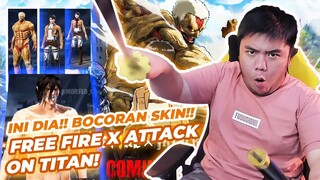 BOCORAN SKIN FF X AOT! KEREN PARAH COY!! BUNDLENYA!