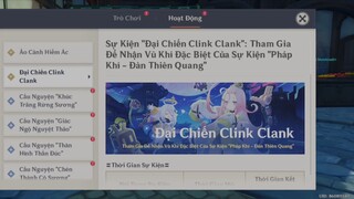 Đại Chiến Clink Clank • Pháp Khí - Đàn Thiên Quang • " karum - clank 70% ngọt " • genshin impact 6.0