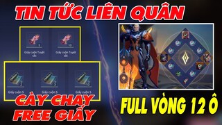 Tin Tức Liên Quân: Nhận Free 10 giấy Tuyệt sắc, 10 giấy S, Full vòng Quay 12 Ô arthur