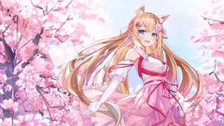 【Two Minutes to Watch Cats】The Big Orange Cat in the Garden Got Split