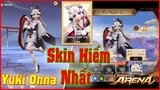🌸Onmyoji Arena: Yuki Onna Review Skin Có Tiền Cũng Không Mua Được (Sương Tuyết Liên Liên)